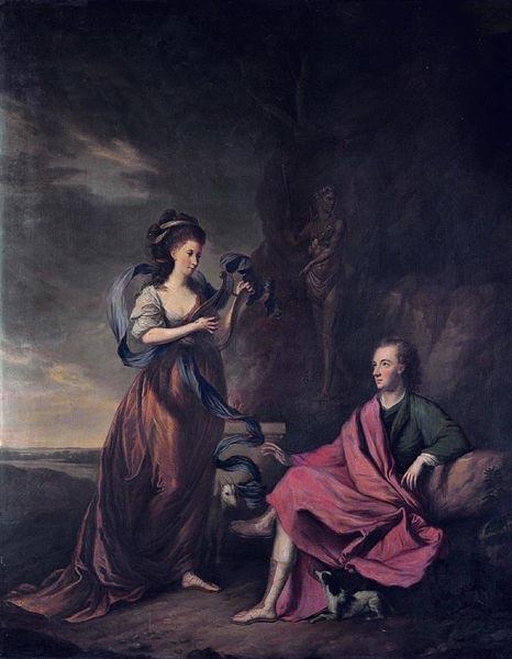 Thomas Hickey Arthur Wolfe, 1st Viscount Kilwarden and his wife Anne oil painting image